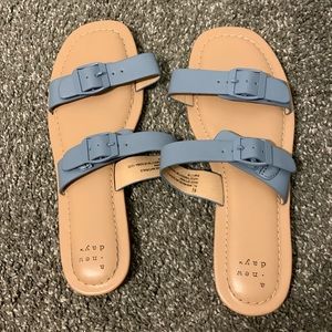 3/$20, Light Blue Sandals